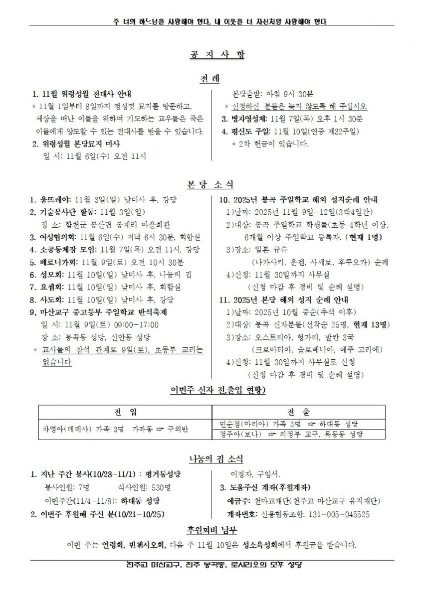 2024년 11월 3일, 연중 제31주일-봉곡소식002.jpg
